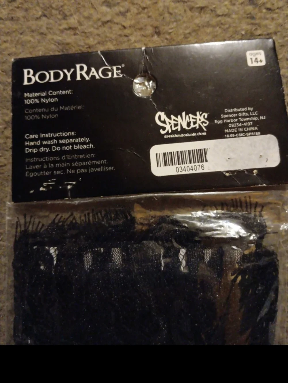 Bodyrage lace bell sleeve gloves
